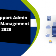 Role Of Support Admin For Server Management In 2020